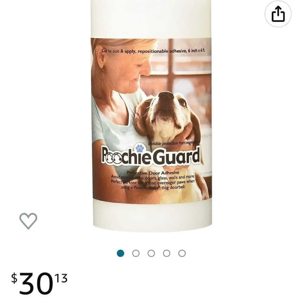 Poochie Guard: Protective Door Adhesive!